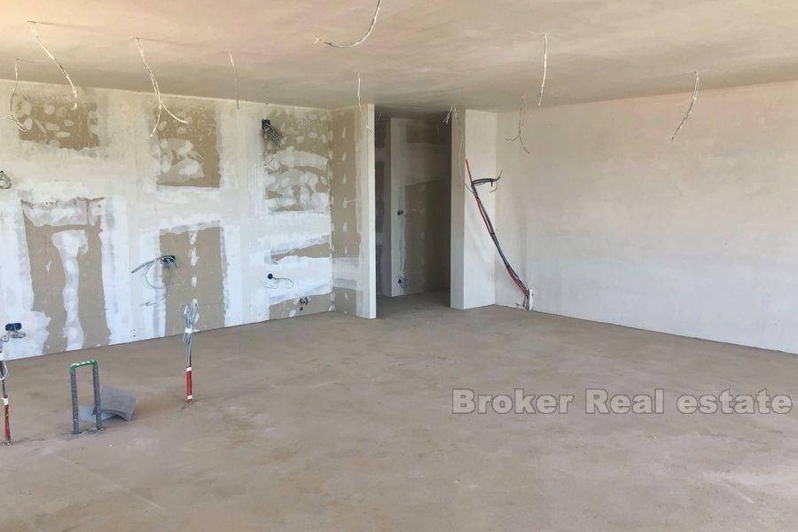 En fantastisk leilighet på første rad mot sjøen