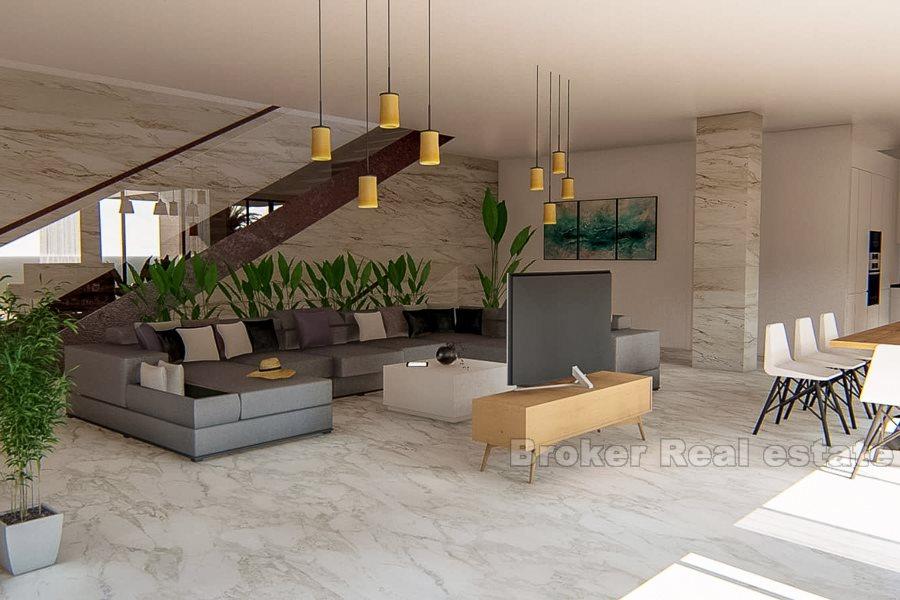 Villa de luxe dans la première rangée de la mer