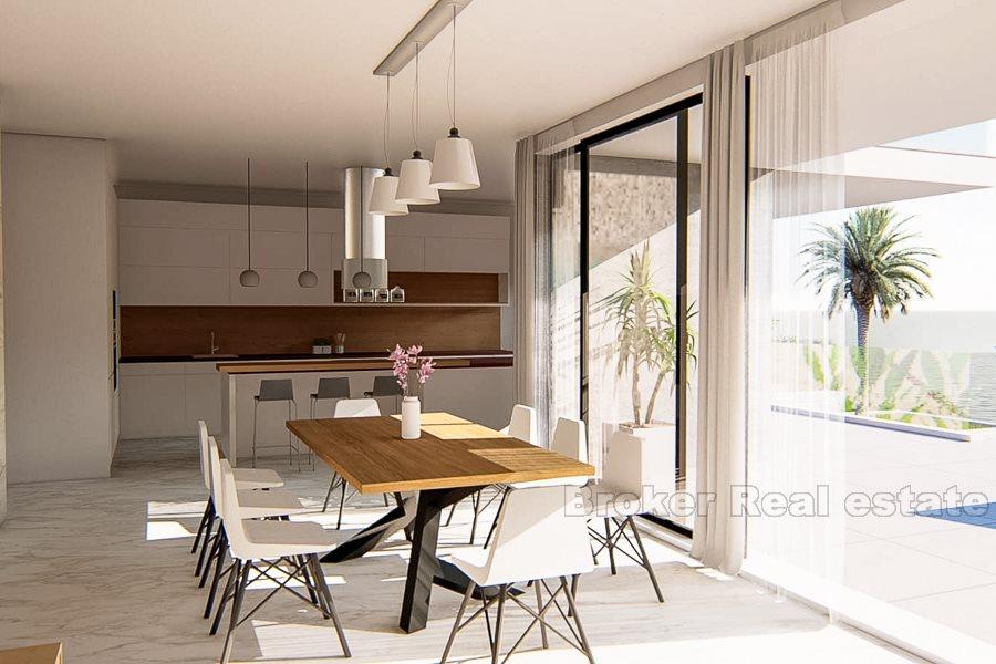 Lyxvilla i första raden till havet