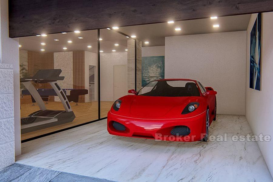 Lyxvilla i första raden till havet