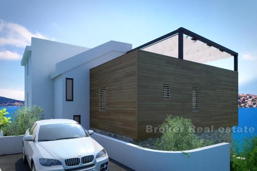 Moderní vila první řadě k moři, k prodeji