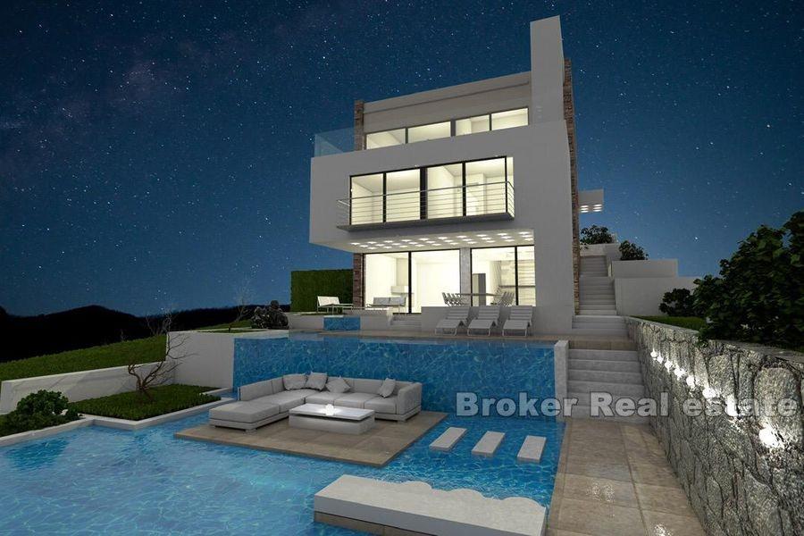 Maison avec permis pour villa, emplacement privilégié