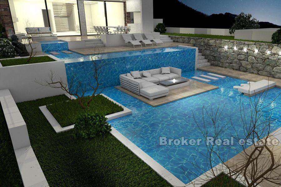 Maison avec permis pour villa, emplacement privilégié