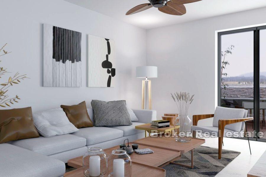 Nybygd frittliggende moderne villa