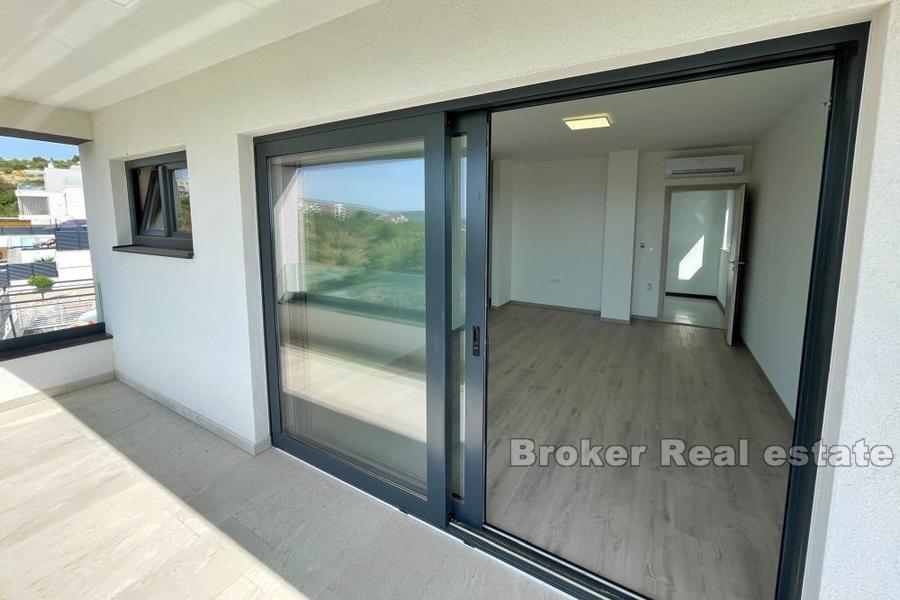 Modern villa with panoramic sea view