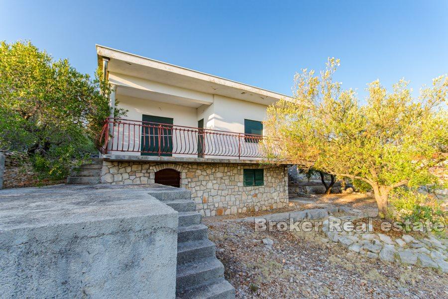 Dům s výhledem na moře na Drveniku