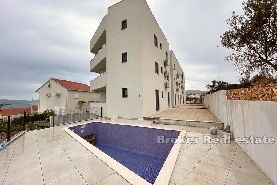 Takvåning med havsutsikt