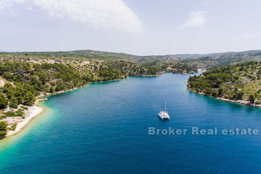 Building land by the sea