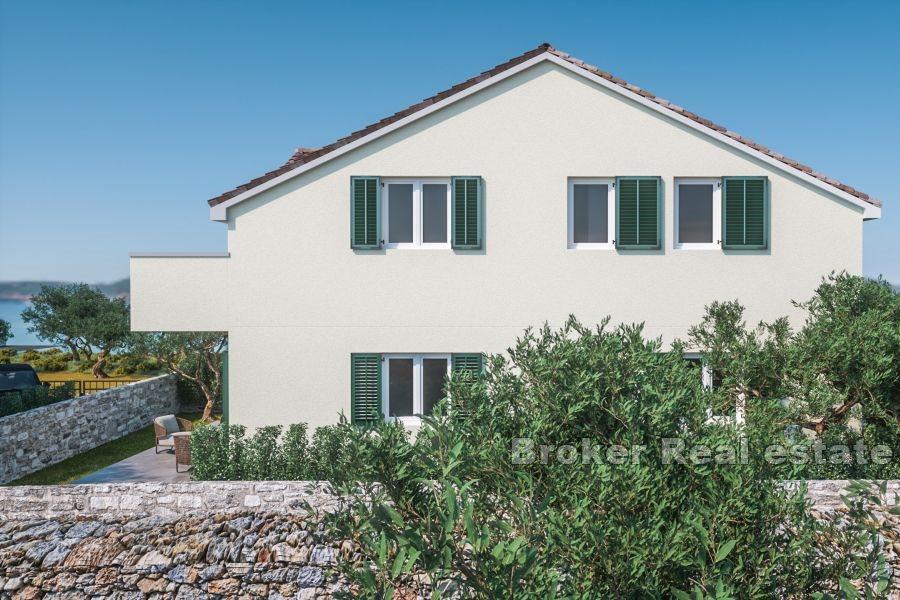 Detached house under construction near Šibenik