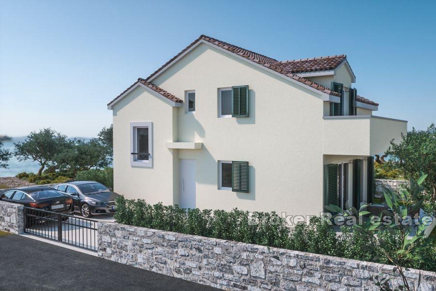 Detached house under construction near Šibenik