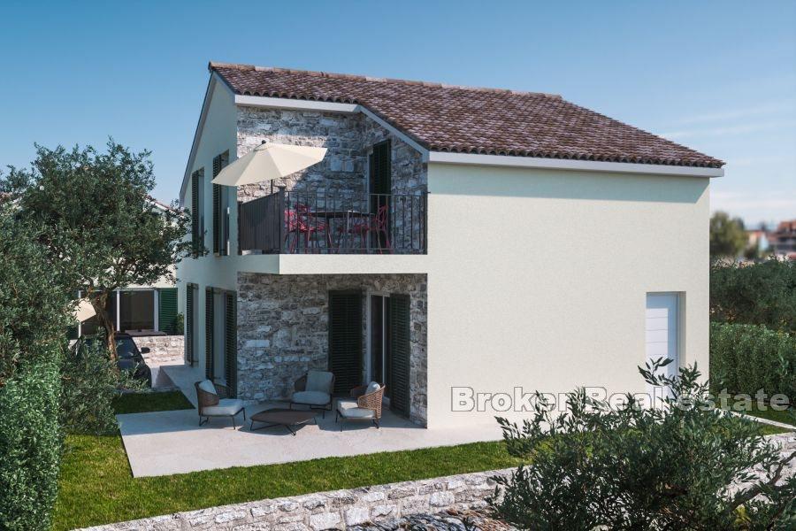 Detached house under construction near Šibenik