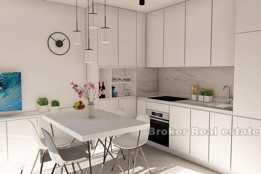 Willa z luksusowymi apartamentami, pierwszy rząd do morza