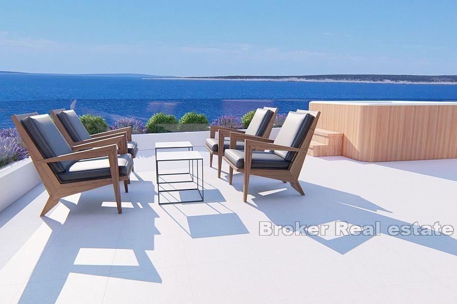 Luksuzni penthouse, prvi red do mora