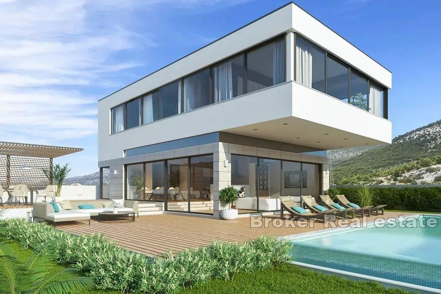 Schöne Villa mit Panoramablick
