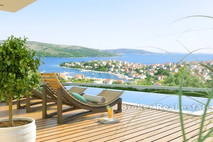 Bella villa con vista panoramica