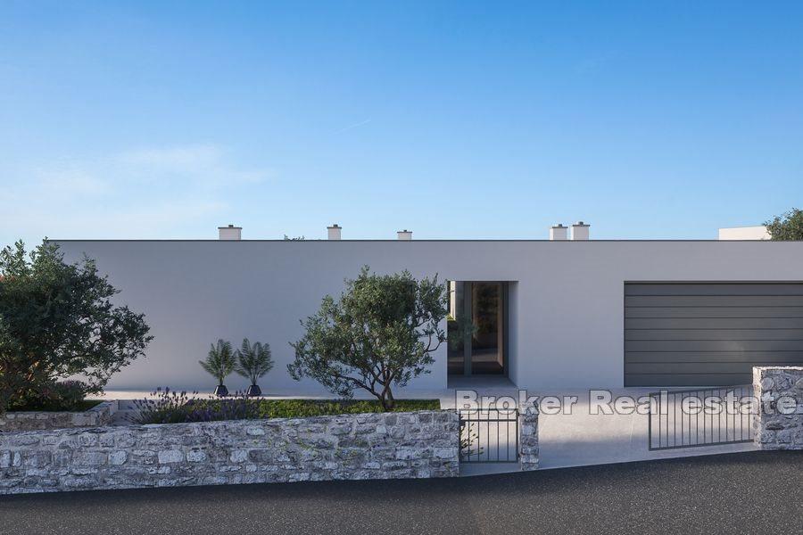 Villa nouvellement construite avec vue sur la mer