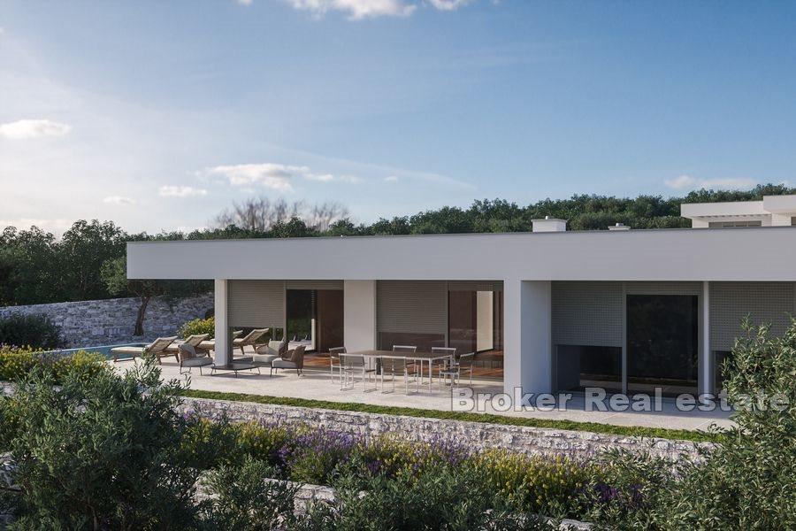 Newly built villa with pool