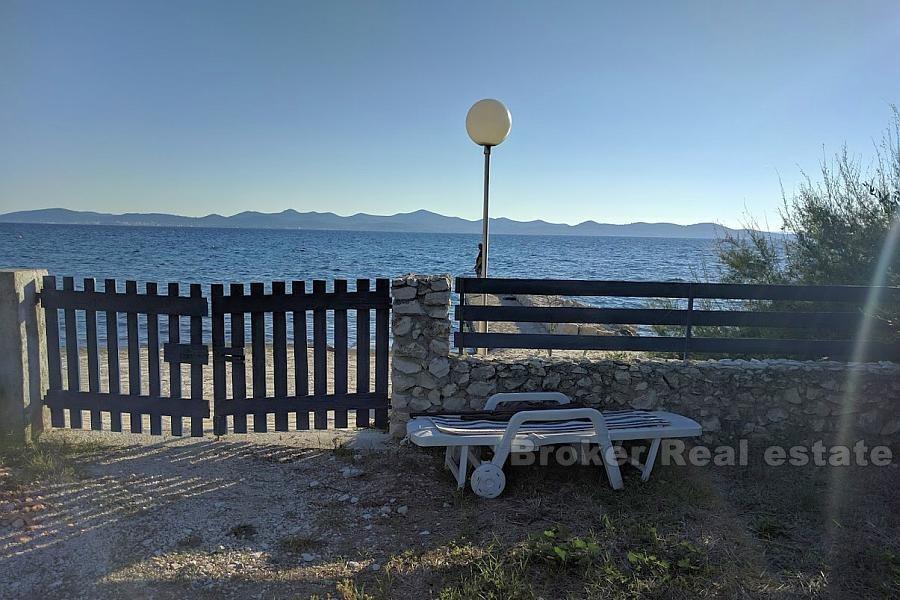 House near zadar, first row to the sea