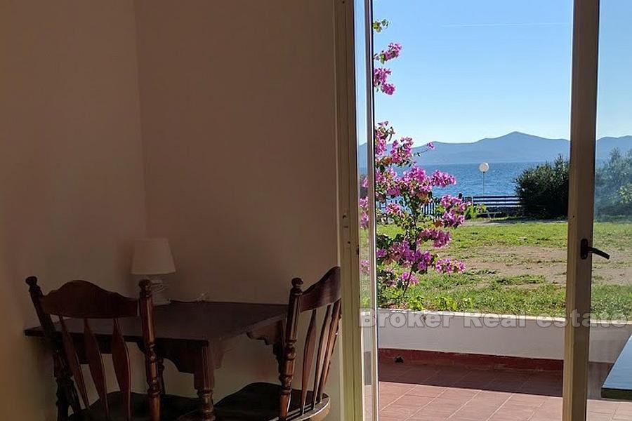 House near zadar, first row to the sea