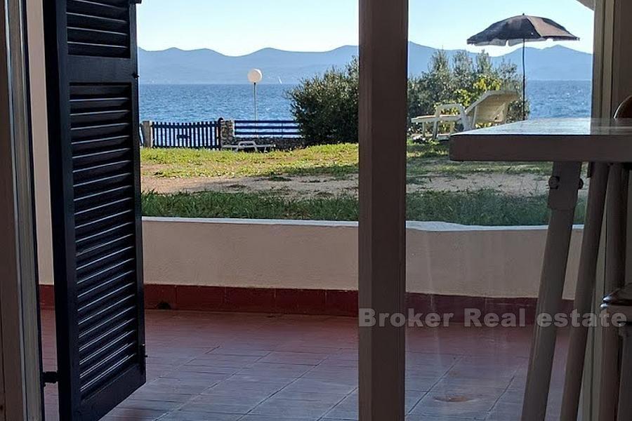 House near zadar, first row to the sea