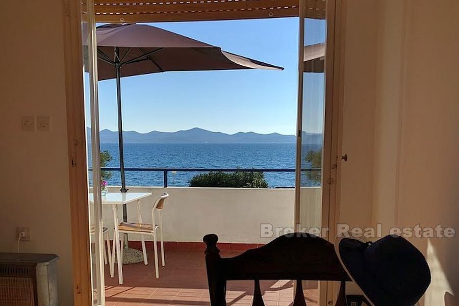 House near zadar, first row to the sea