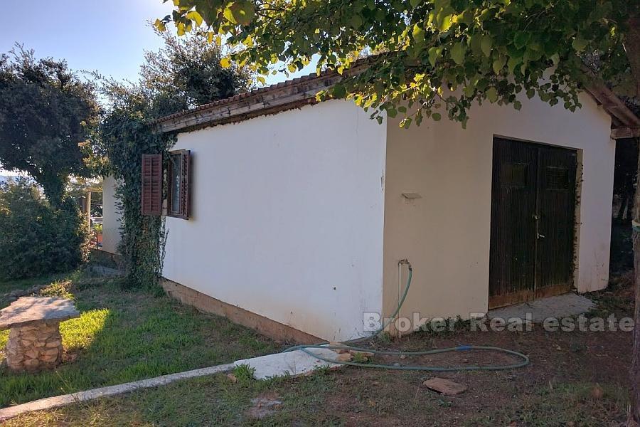 House near zadar, first row to the sea