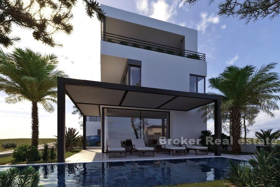 Luxury apartments, second row from the sea