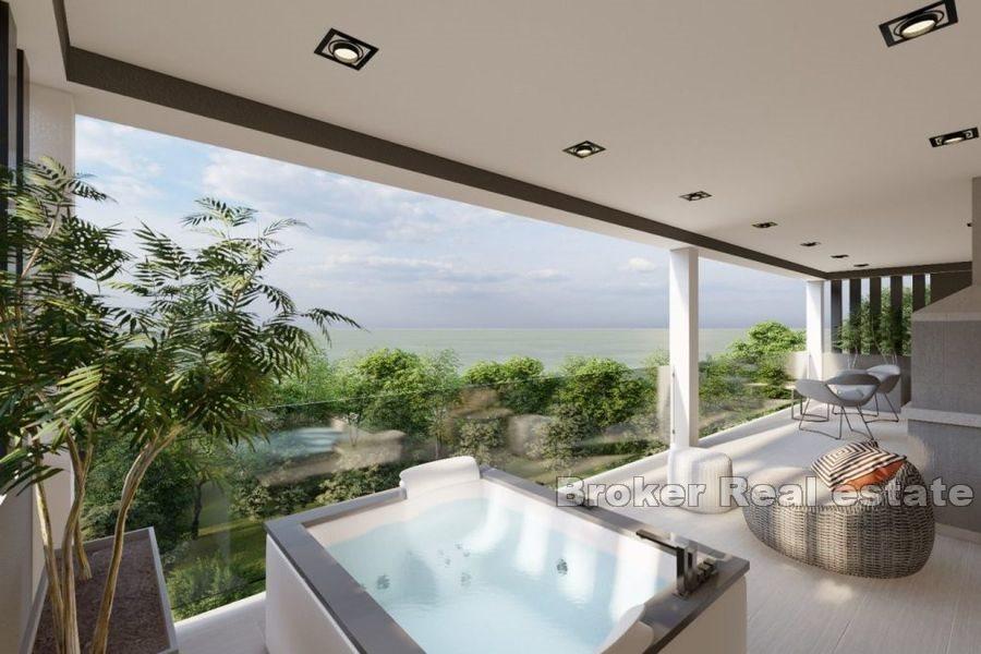 Luxury apartments with sea view