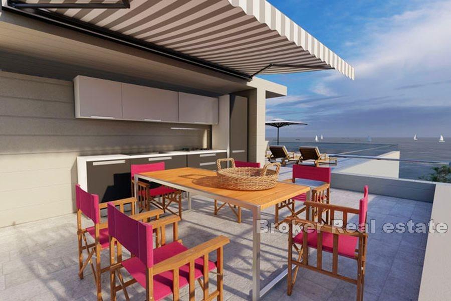 Appartements au premier rang face à la mer