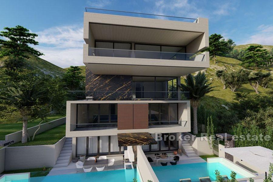 Apartmány v první řadě k moři