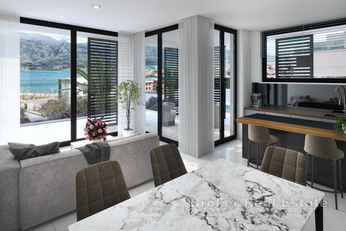 Appartements avec piscine et vue mer