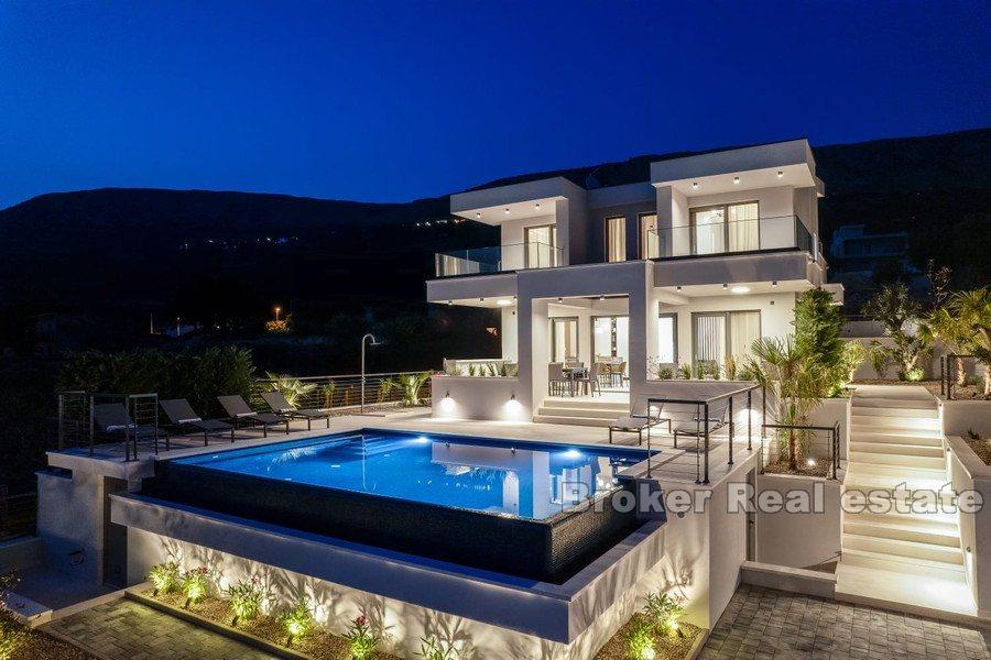 Attraktiv nybygd villa