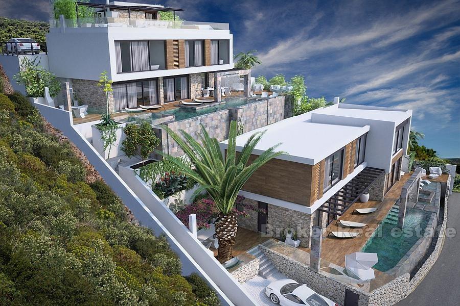 Deux villas de luxe avec piscine