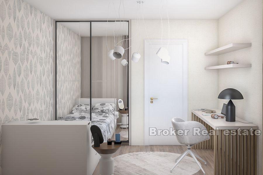 Modern apartments near the sea