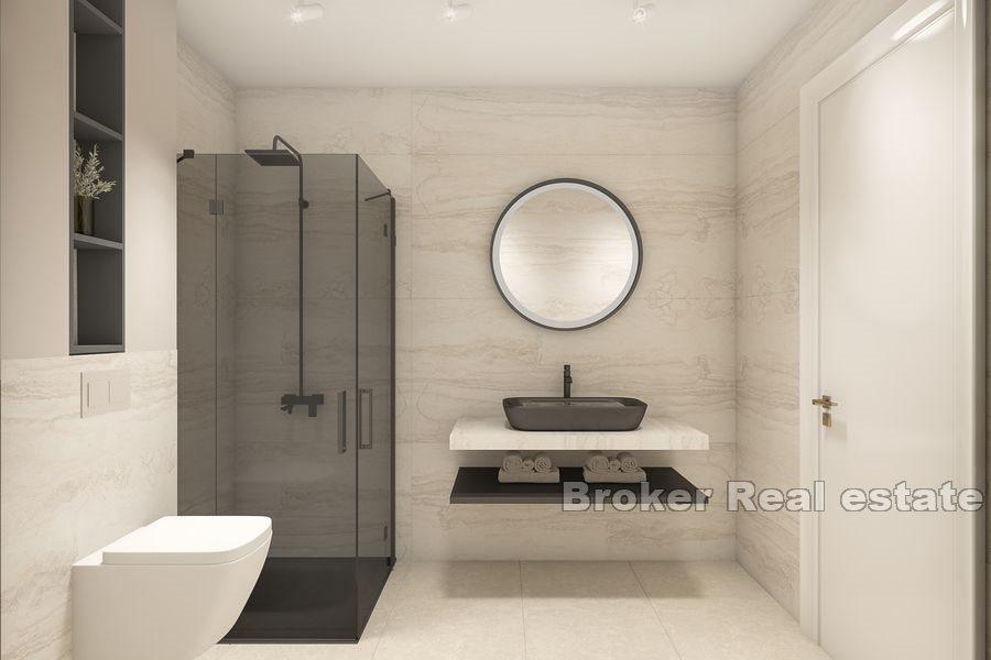 Modern apartments near the sea