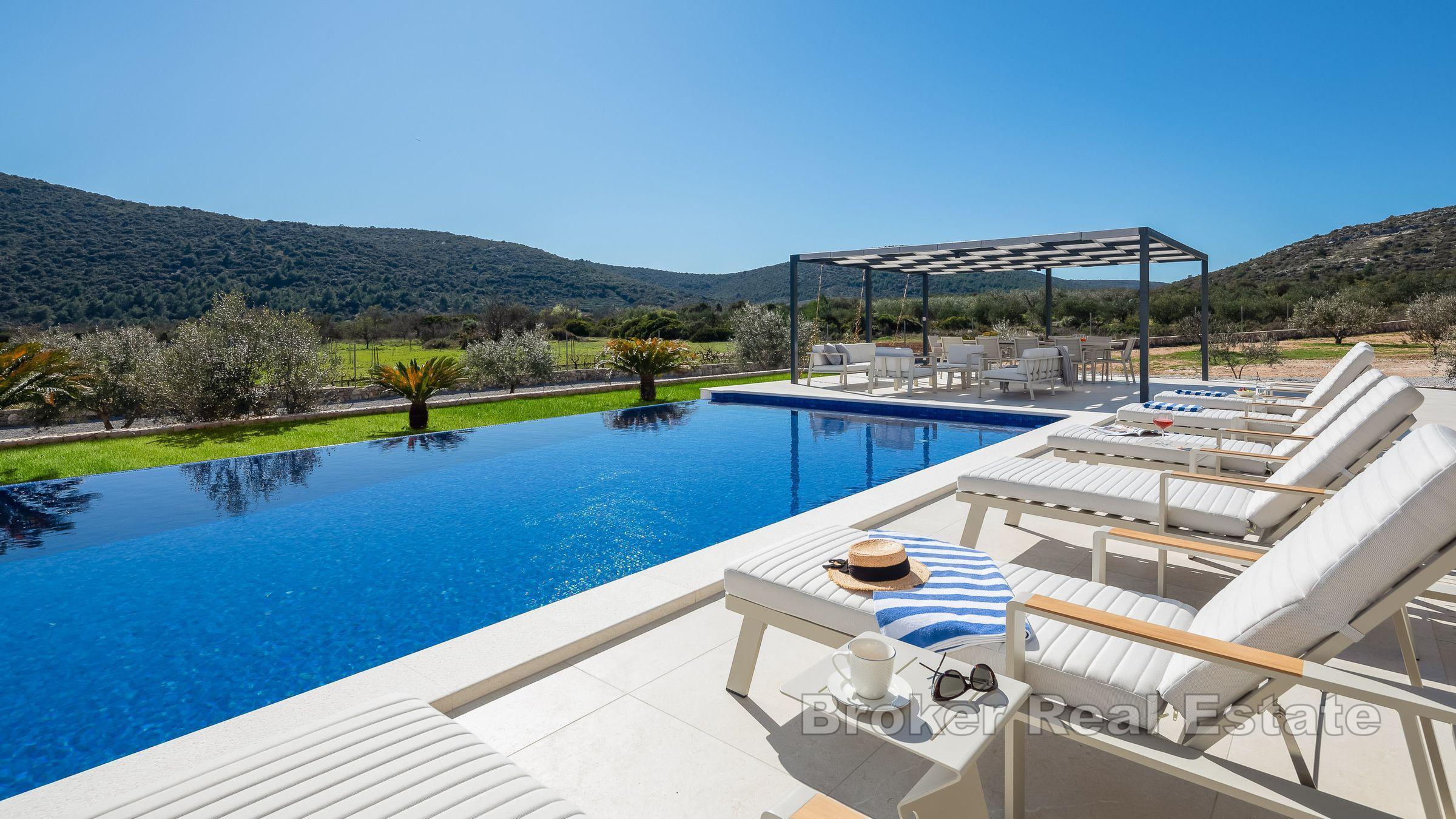 Lyxig villa med pool
