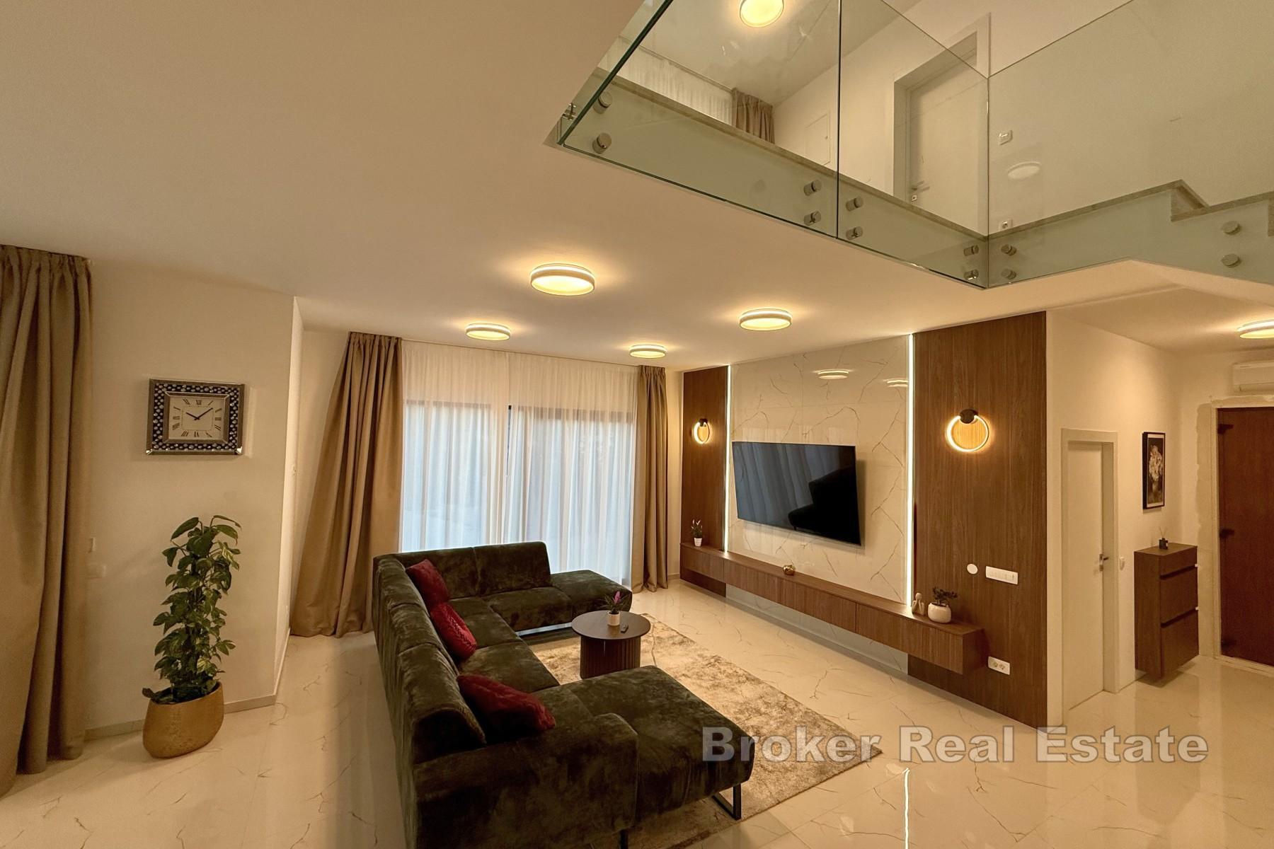 Villa moderne avec vue mer