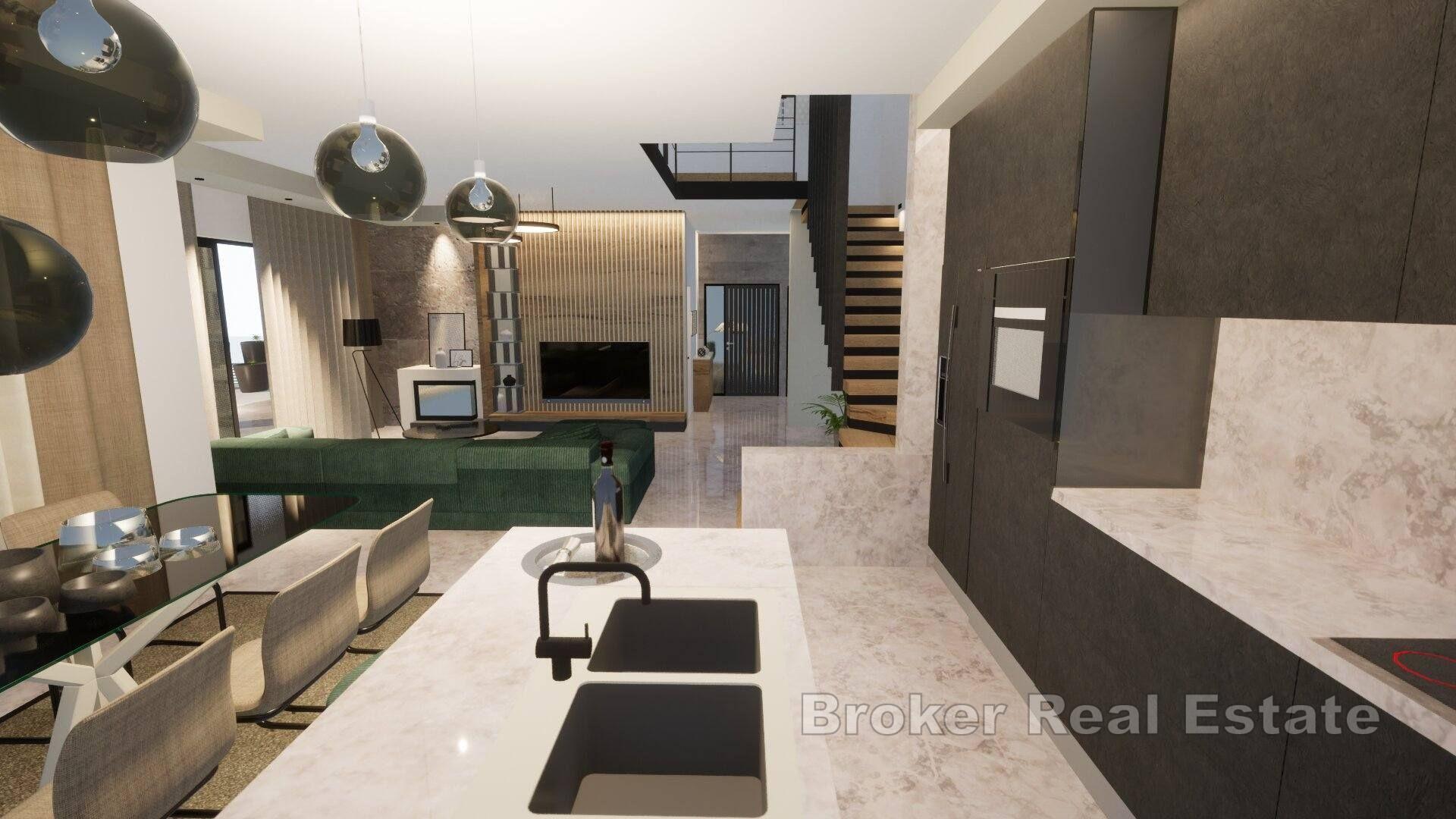 Moderne Villa mit Meerblick