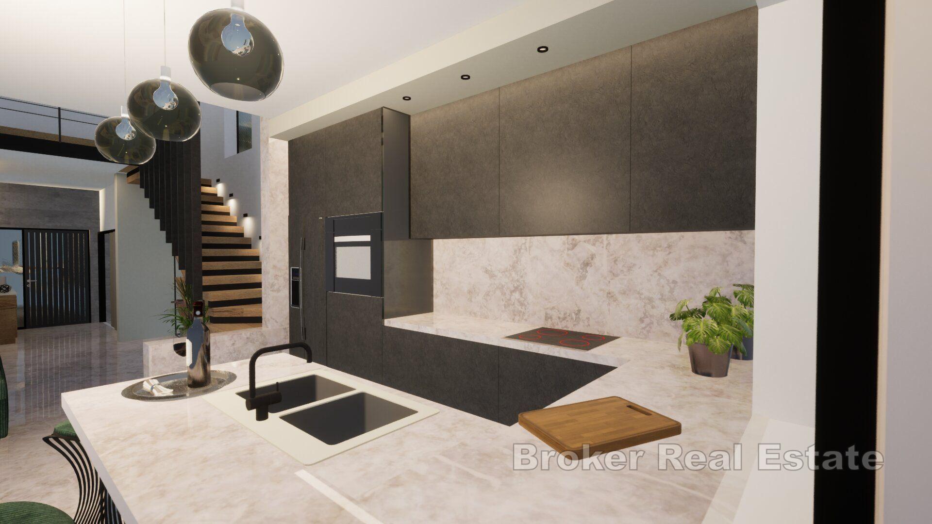 Moderne Villa mit Meerblick