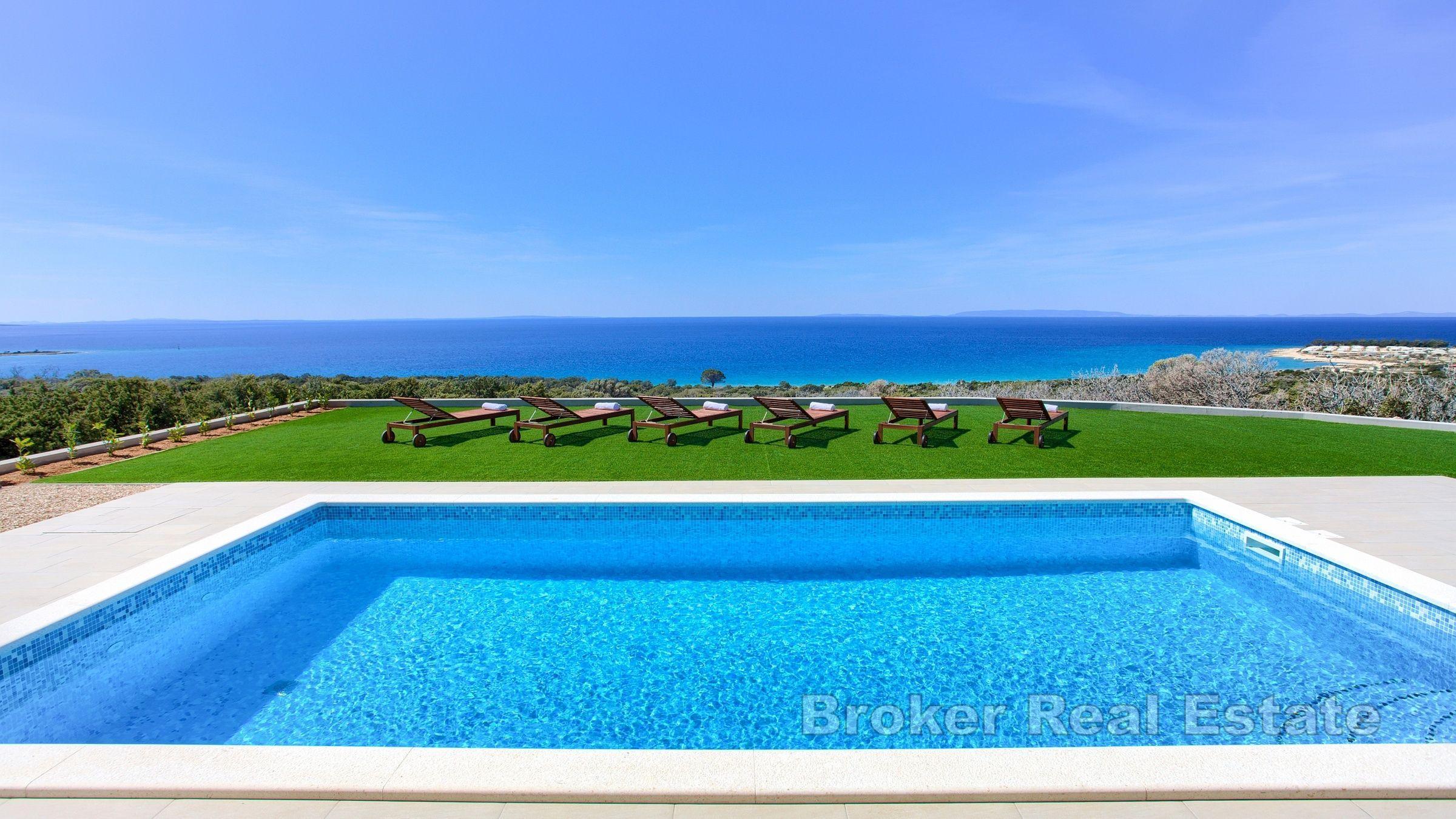 Eine moderne Villa mit bezauberndem Meerblick