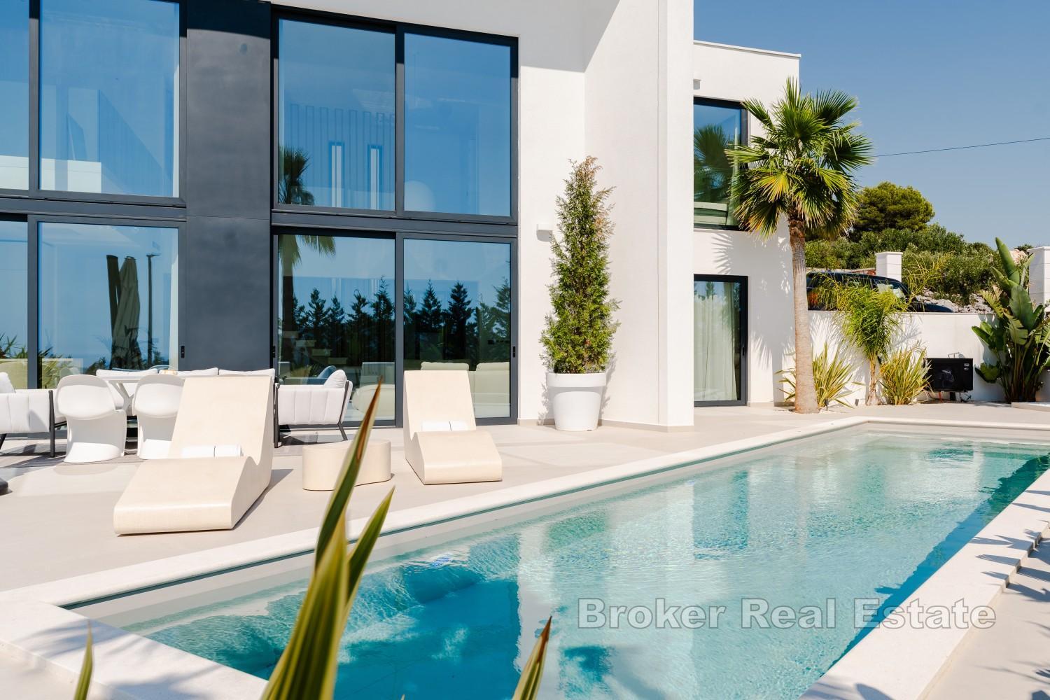 Eine luxuriöse und außergewöhnlich moderne Villa