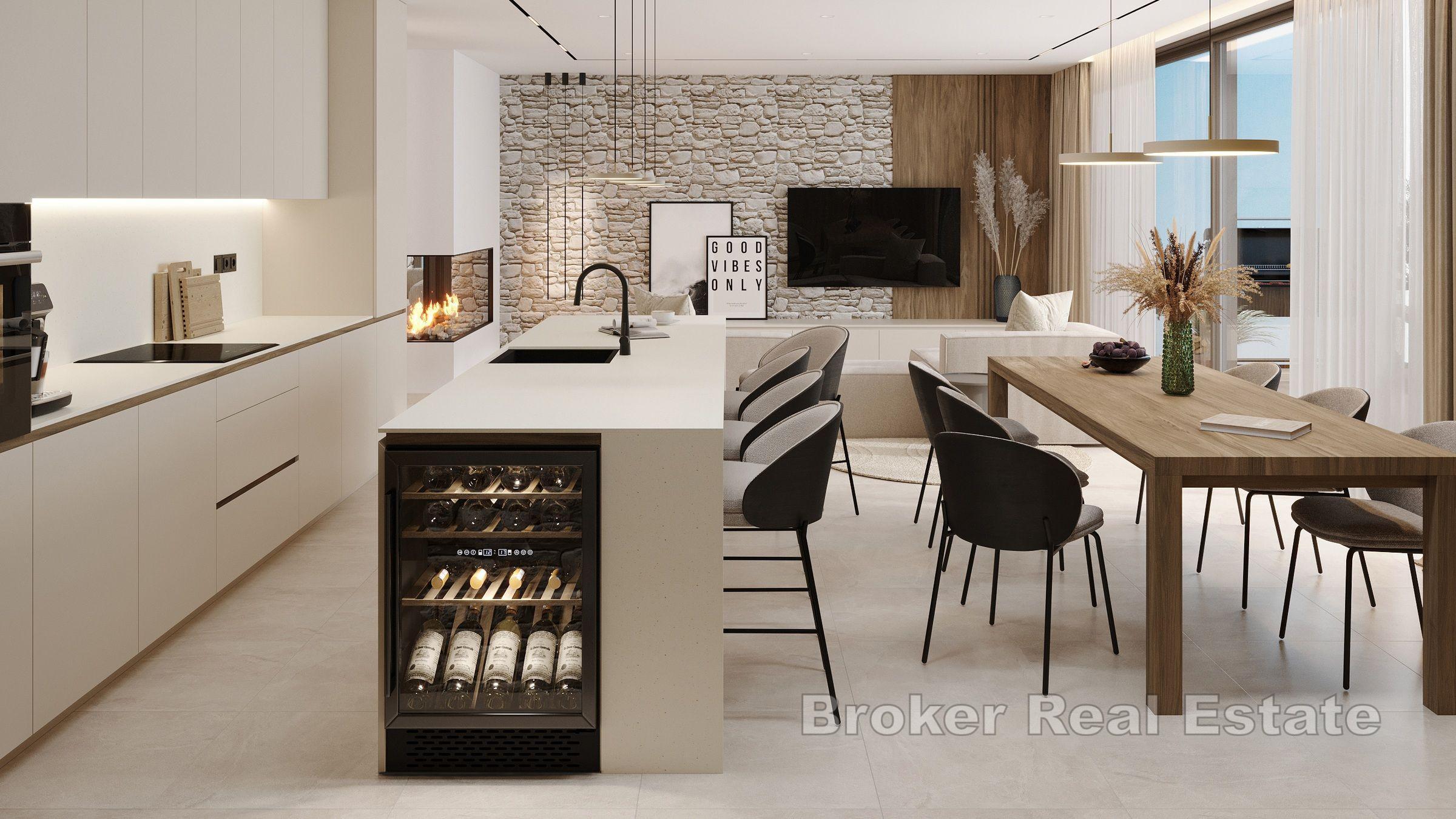 Eksepsjonell to-etasjers Penthouse