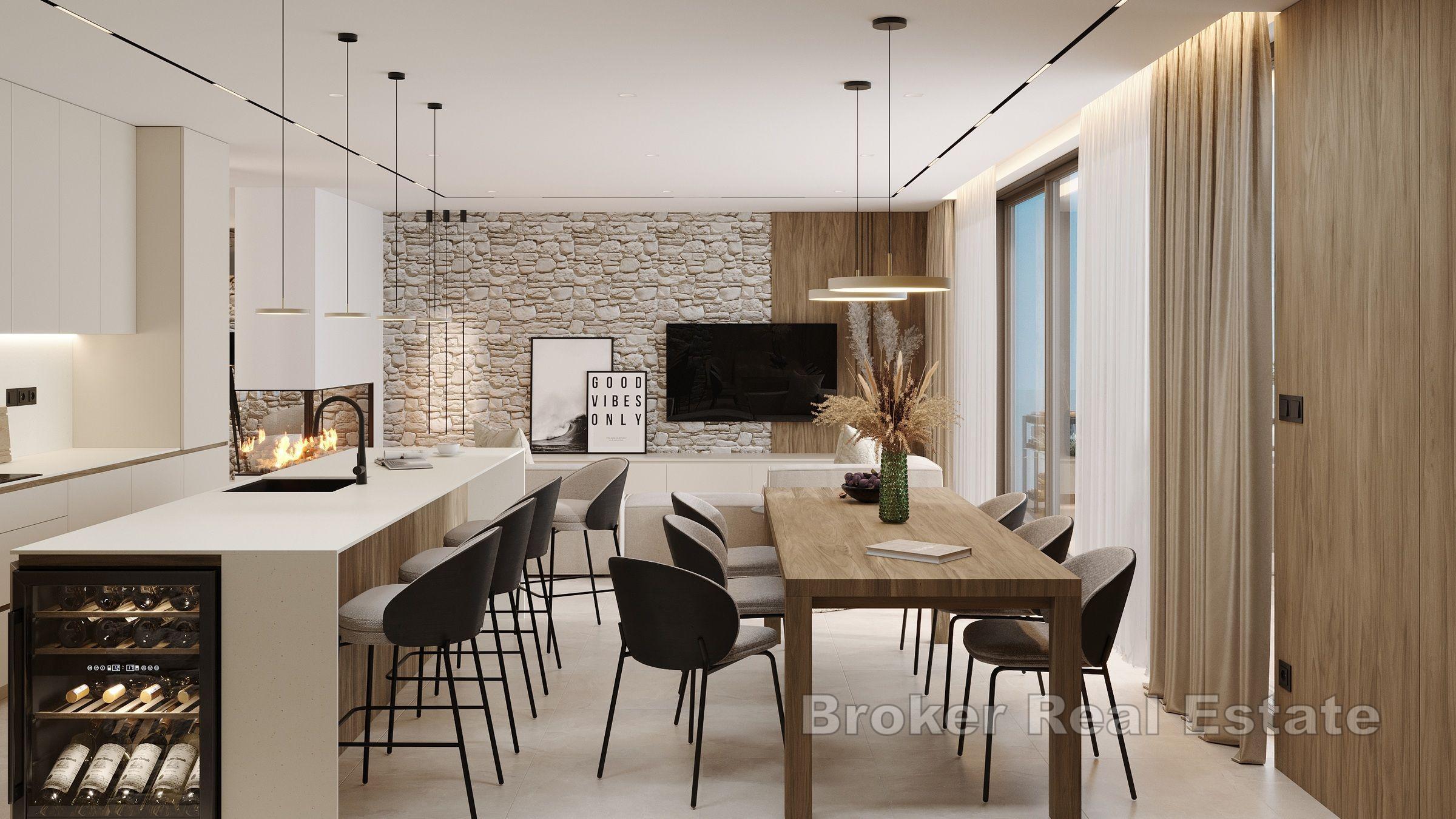Výjimečný dvoupatrový penthouse
