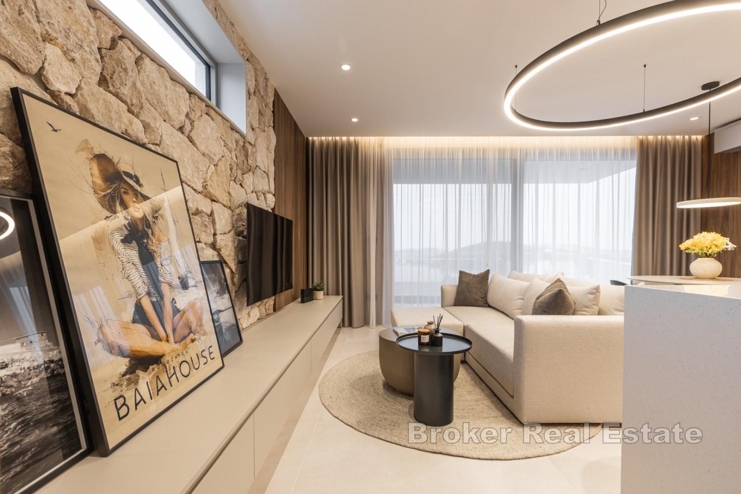 Výjimečný apartmán s bazénem v luxusní novostavbě