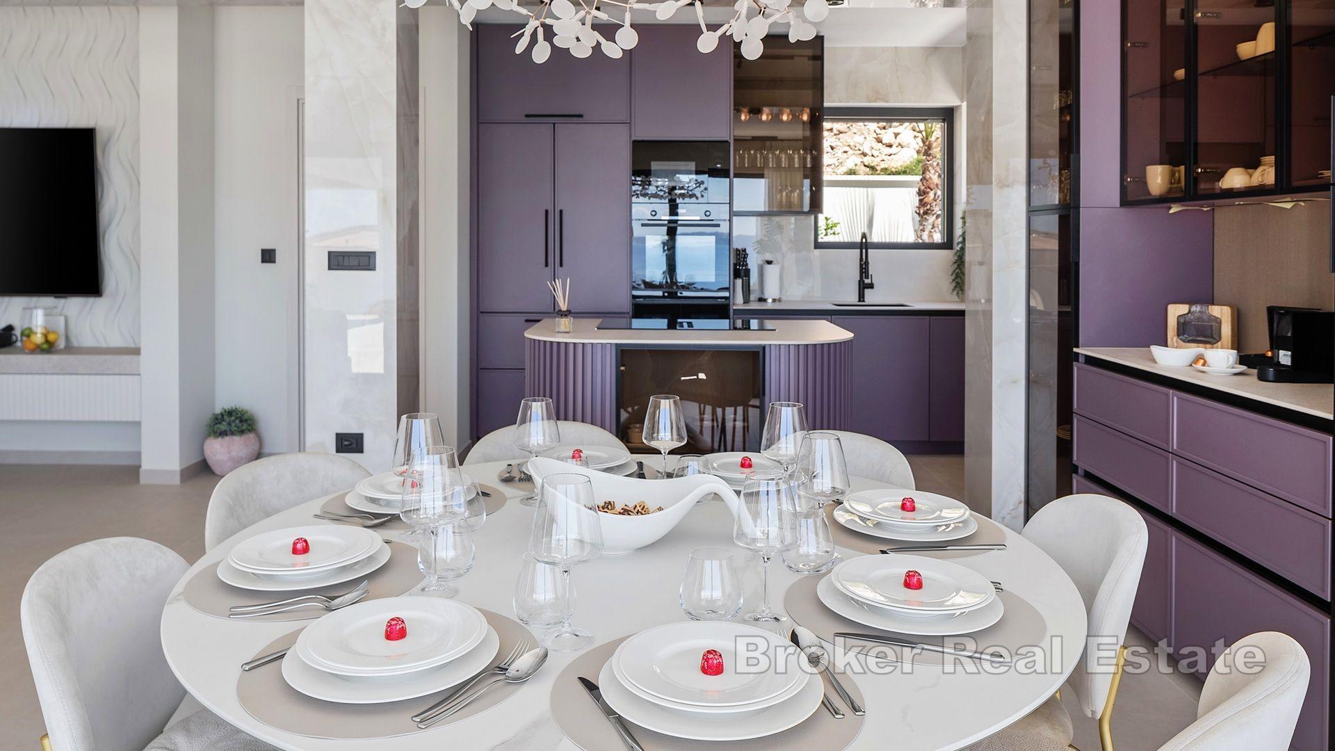 Nybyggd lyxvilla med havsutsikt