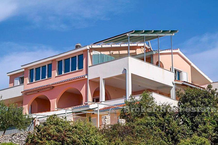 Spacious house at first row to the sea