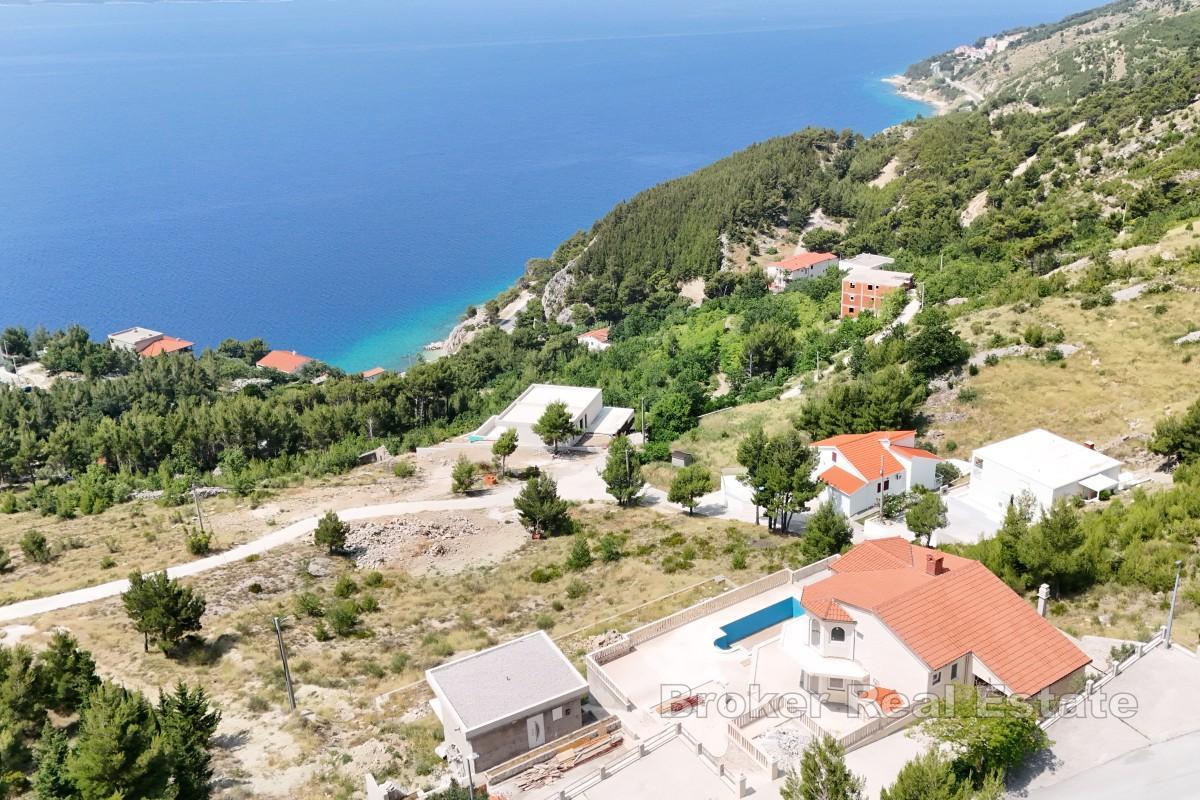 Panoramahus for renovering med vakker utsikt over havet