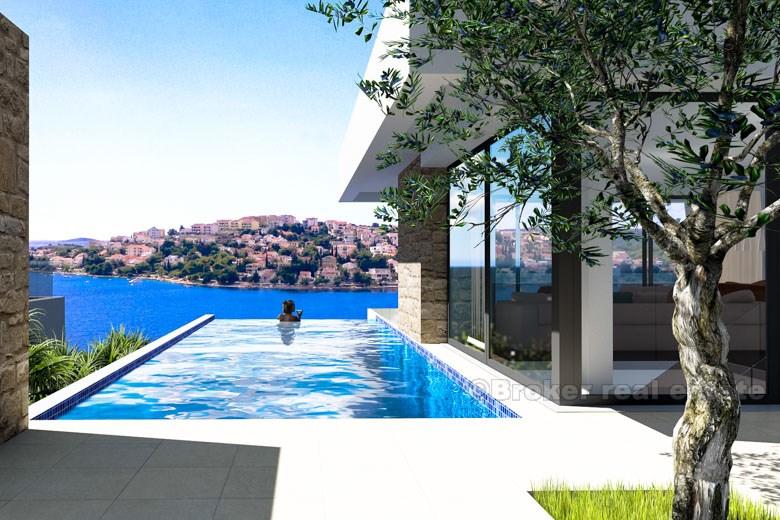 Ny modern villa med pool och fantastisk utsikt