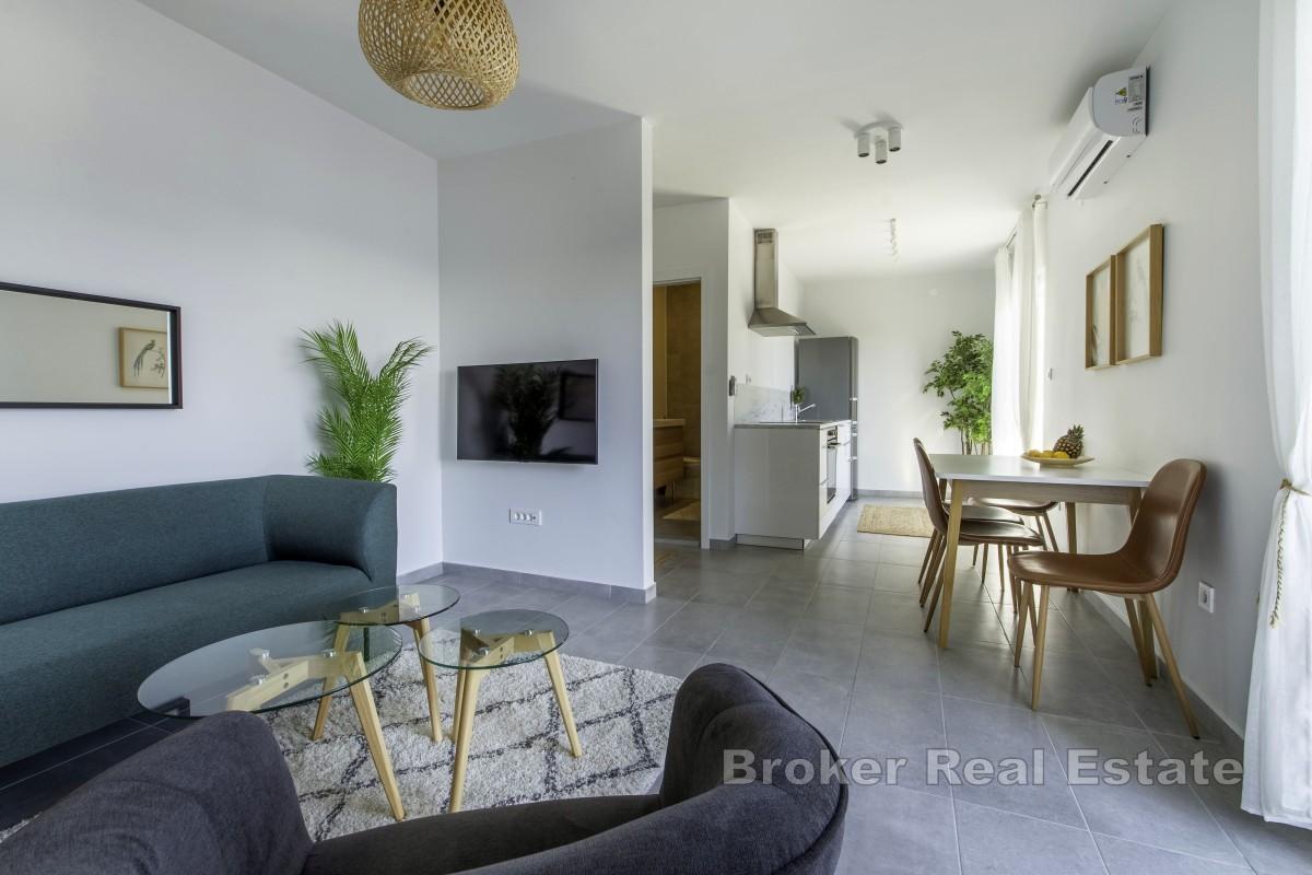Penthouse z tarasem i widokiem na morze