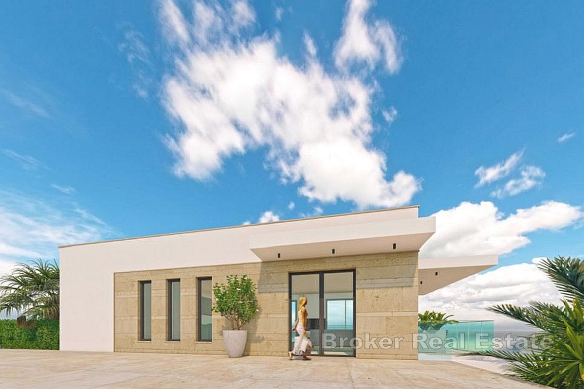 Terreno edificabile con progetto e vista panoramica sul mare